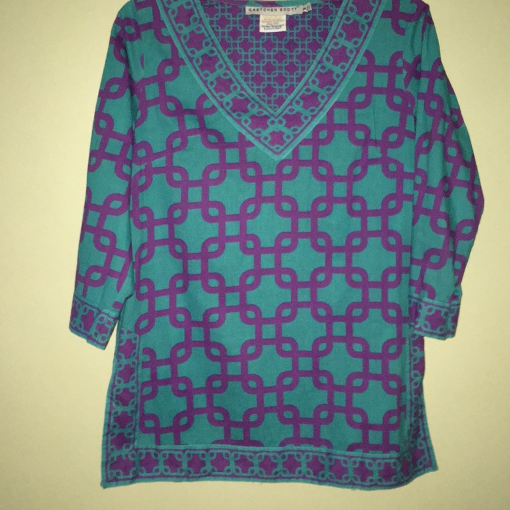 Gretchen Scott Design Small Blue/Purple Top